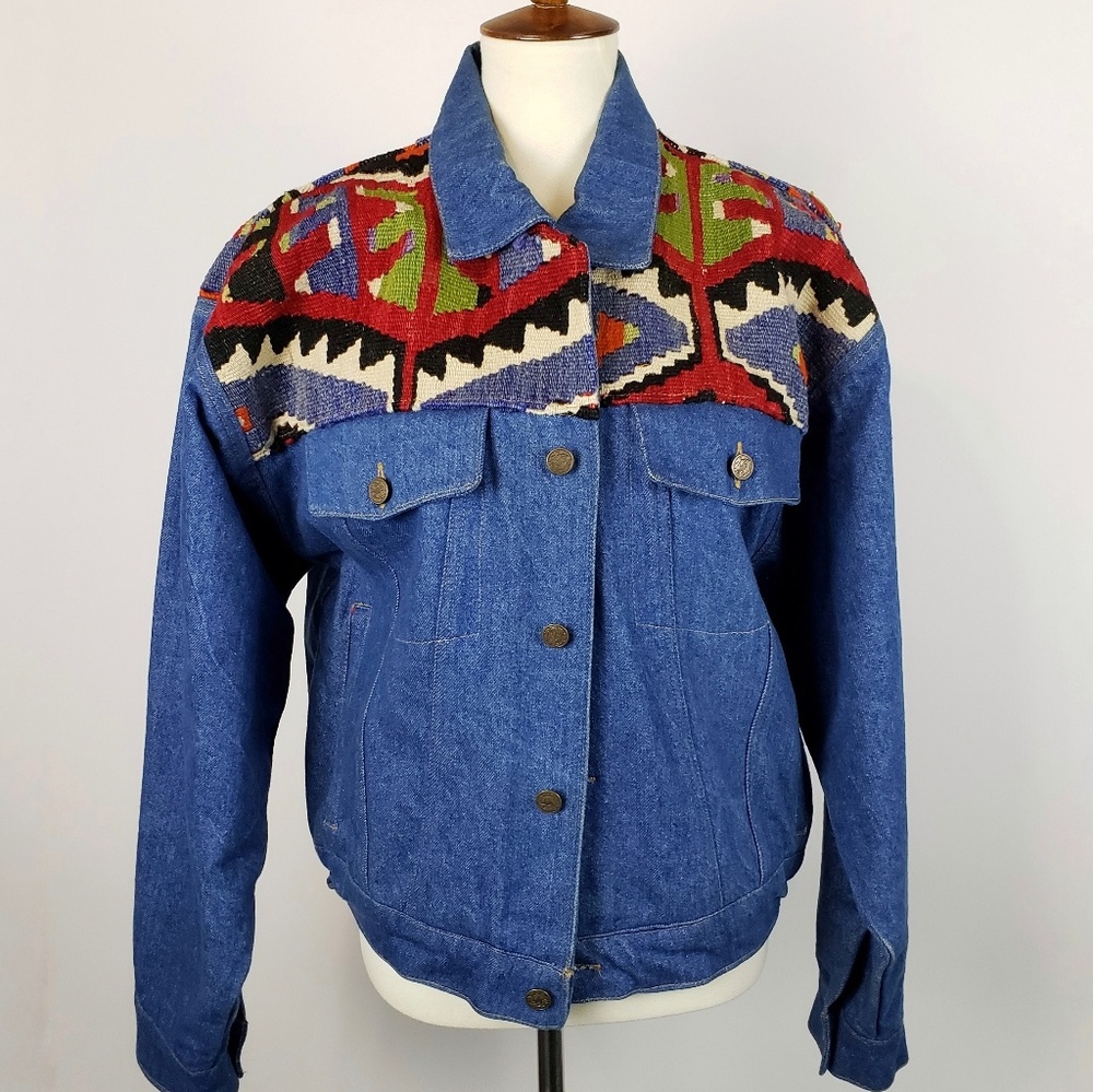 MATT CAMRON Tapestry Cotton Wool Blend VTG Jacket